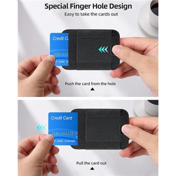 Upgraded for Magsafe Wallet,Strongest Magnetic Wallet, for iPhone Wallet Magsafe - Picture 4 of 7